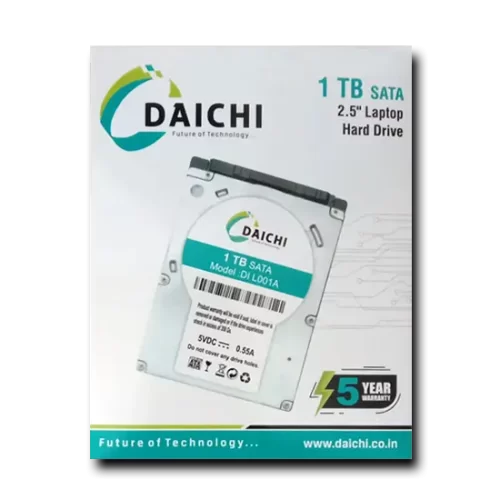 Daichi 1TB 7200rpm Laptop Sata Hard Disk 2.5"